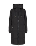 Nova Square Down Coat - Black