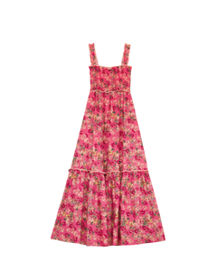 Cotton Party Strap Dress - Crush