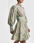 Cotton Slub Mini Dress - Anemone Fields