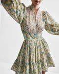 Cotton Slub Mini Dress - Anemone Fields