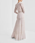 Cotton Slub Maxi Dress - White
