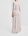 Cotton Slub Maxi Dress - White
