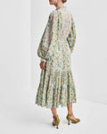 Cotton Slub Midi Dress - Anemone Fields