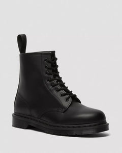 1460 Mono Milled Nubuck Leather Lace Up Boots - Black