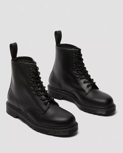 1460 Mono Milled Nubuck Leather Lace Up Boots - Black