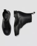 1460 Mono Milled Nubuck Leather Lace Up Boots - Black