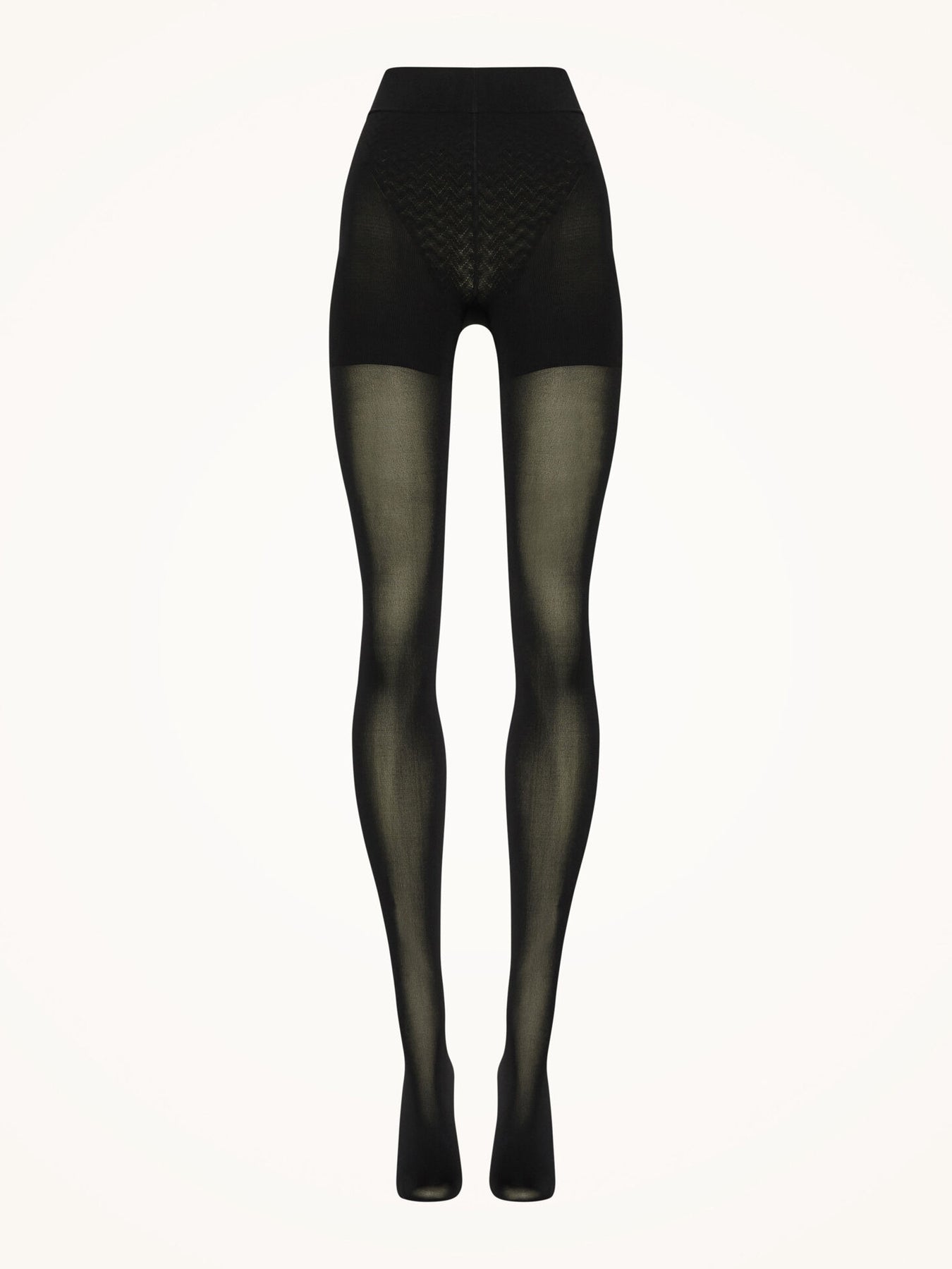 Tummy 66 Control Top Tights - Black