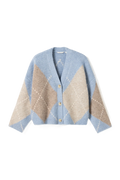 N-Laiana Knit Cardigan - Sky Blue Mix