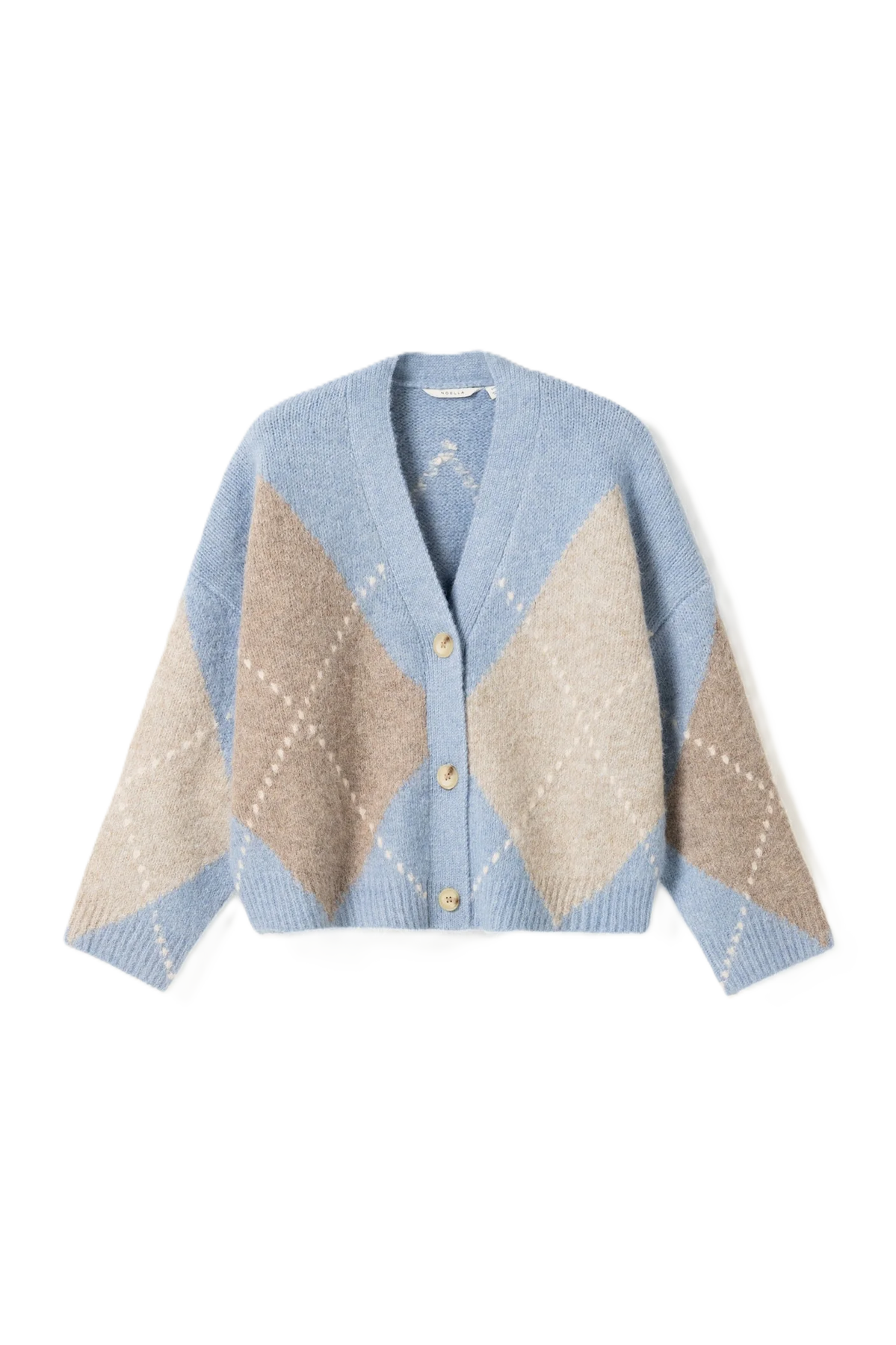 N-Laiana Knit Cardigan - Sky Blue Mix