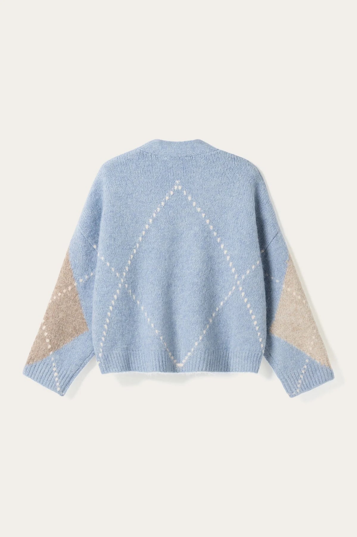 N-Laiana Knit Cardigan - Sky Blue Mix