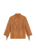 Estee Fringe Jacket - Desert Tan