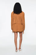 Estee Fringe Jacket - Desert Tan