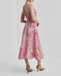 Organza Strap Dress - Cherry Blossom