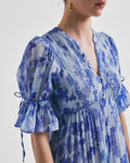 Bohemian Relaxed Dress - Sky Blue