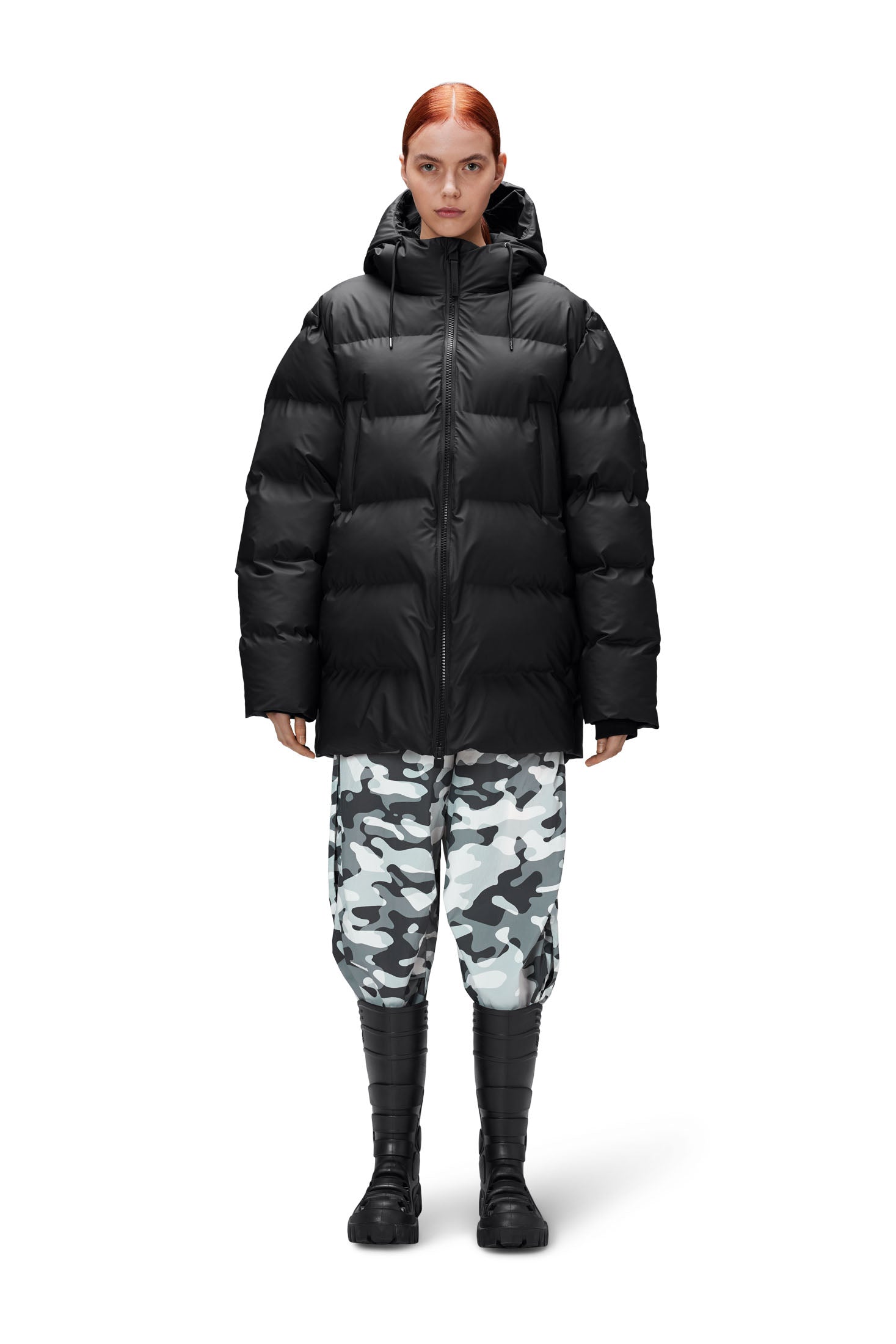 Alta Puffer Parka - Black