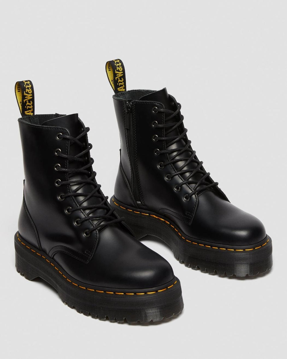 Dr.Martens - Jadon Black Polished Smooth - Dr.Martens - Sko - VILLOID.no