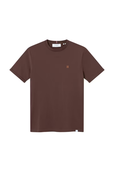 Nørregaard T-Shirt - Seasonal - Ebony Brown/Orange