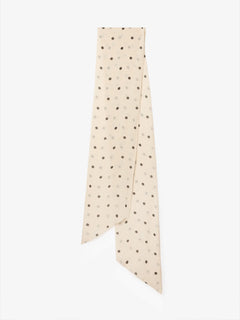 Dot Slip Dress - Antique Beige