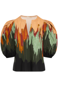 Florielle SS Cotton Top - Agate
