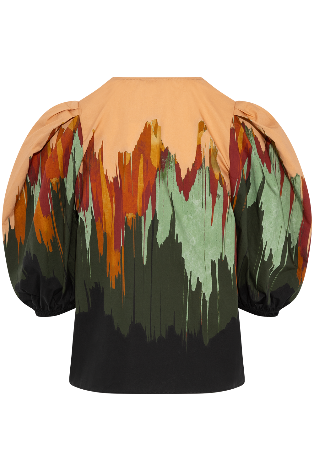 Florielle Ss Cotton Top - Agate
