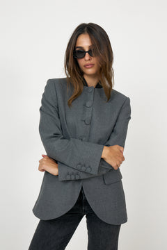 Claye - Dark Grey Melan