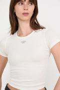 T-Ele-Long-Od T-Shirt - Off White