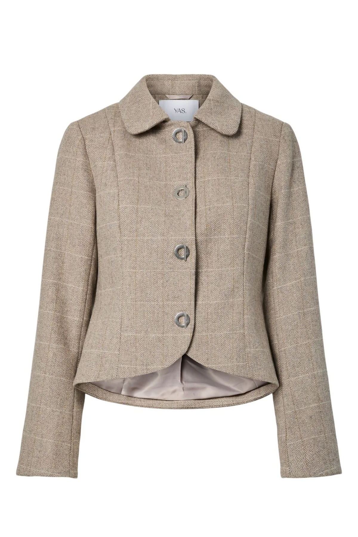 Yasniva Ls Wool Jacket - Timber Wolf