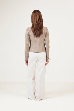 Yasniva Ls Wool Jacket - Timber Wolf