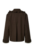 Yaselsia Ls Short Trenchcoat - Coffee Bean