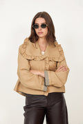 Yaselsia Ls Short Trenchcoat - Incense