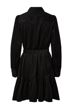 Yascora Ls Shirt Dress - Black