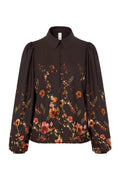 Yasromantica Ls Shirt - D2d - Chicory Coffee Romantica Print