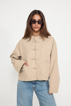 Evaic Jacket - Beige