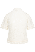 Liljaic Ss Shirt - Off White Lace