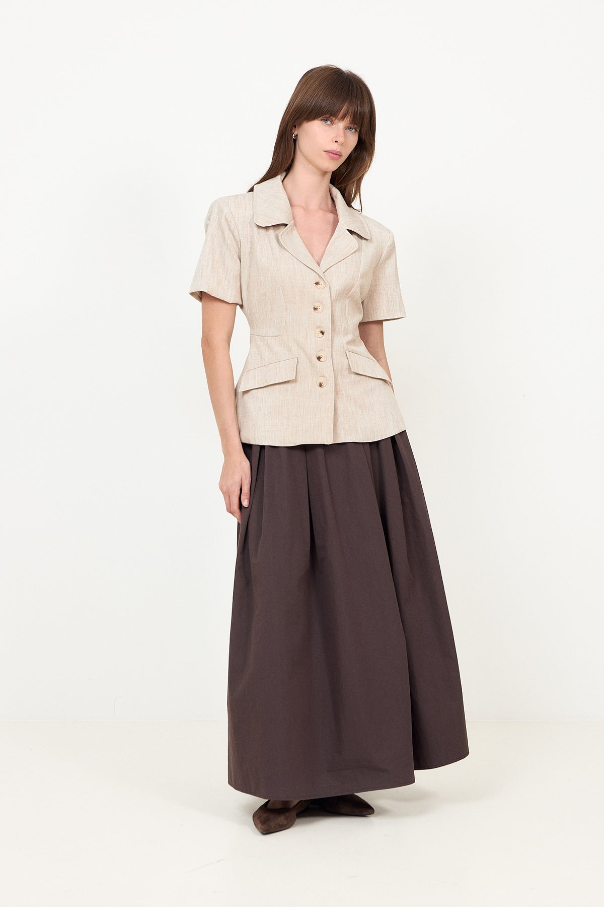 Stineic Tee Blazer - Beige