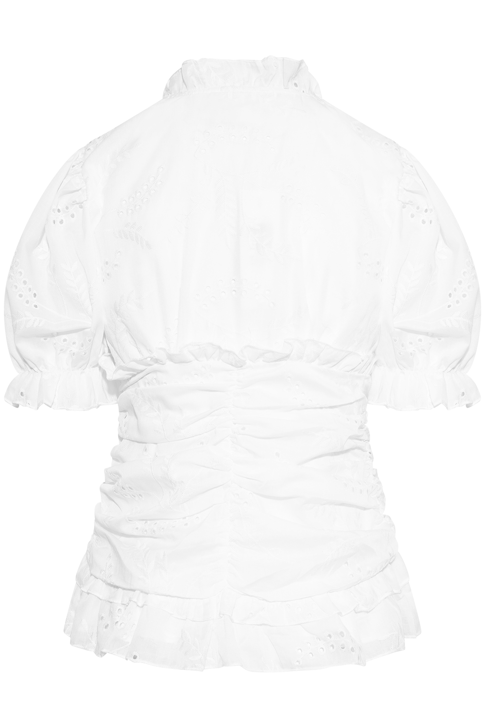 Arielic Blouse - White Embroidery