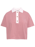 Olga Mini Stripe Tee - Pink