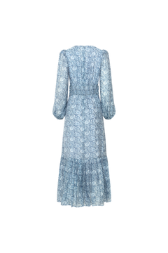 Lana Print Maxi Dress - Blue