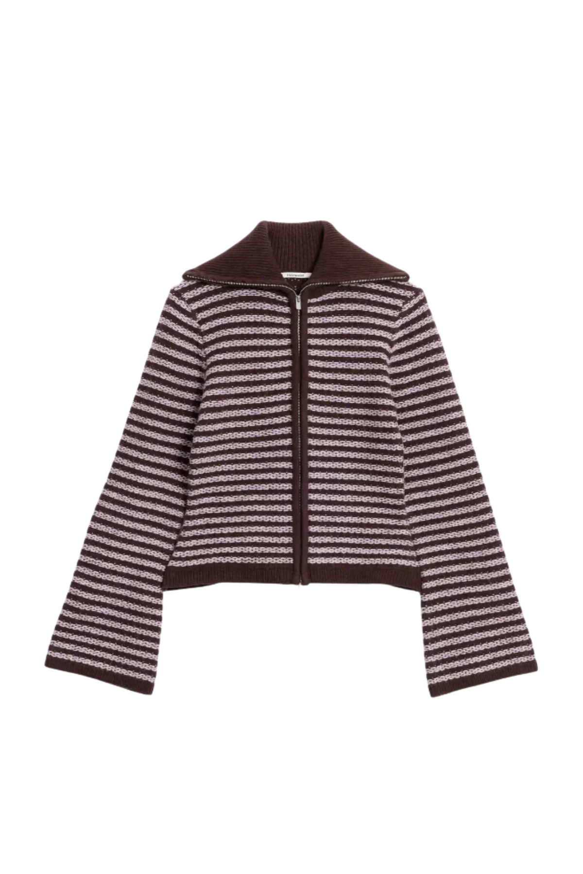 Lilla Stripe Cardigan - Brown Mix
