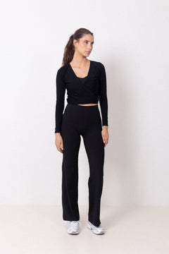 Sense Straight Leg Tights - Black