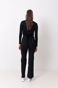 Sense Straight Leg Tights - Black