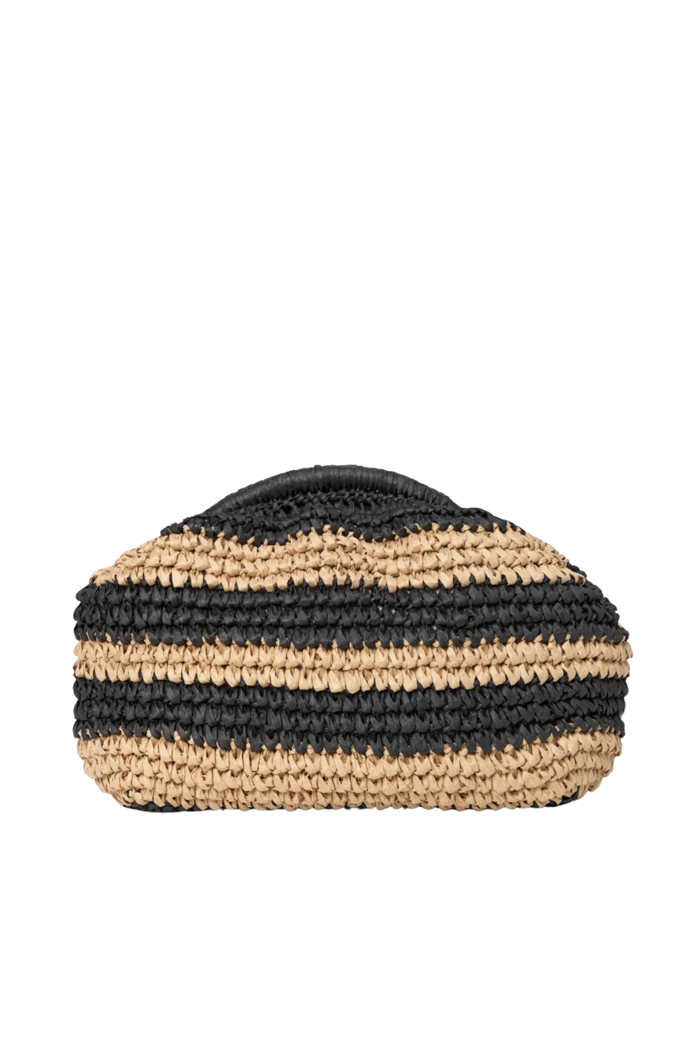 Day Summer Crochet Clutch - Nature/Black