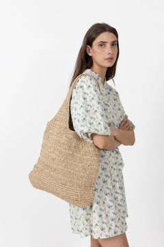 Day Crochet Tote - Starfish Beige