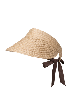 Day Straw Visor - Starfish Beige