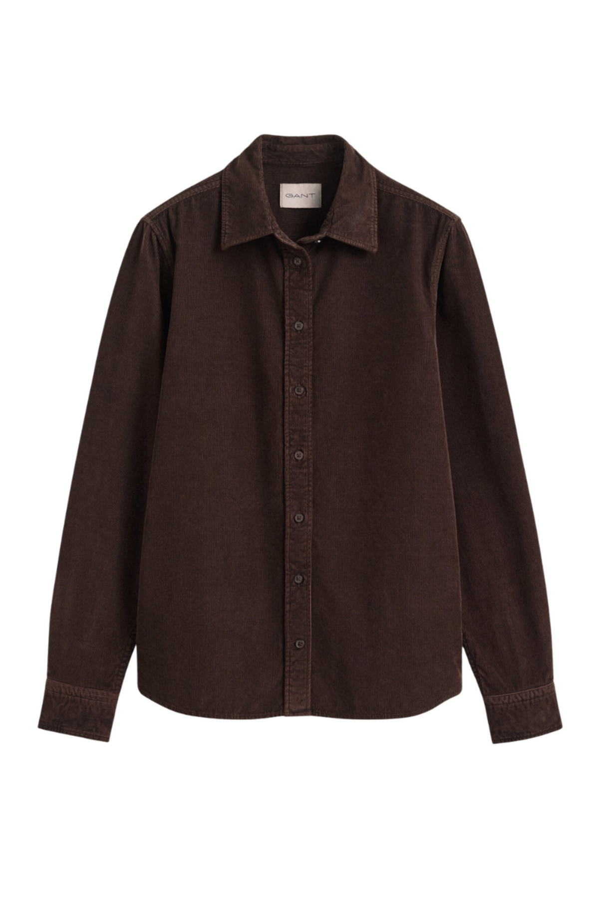 Reg Cordroy Shirt - Deep Brown