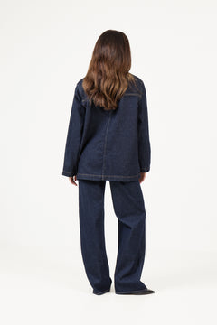 Diana Denim Jacket - Dk. Blue