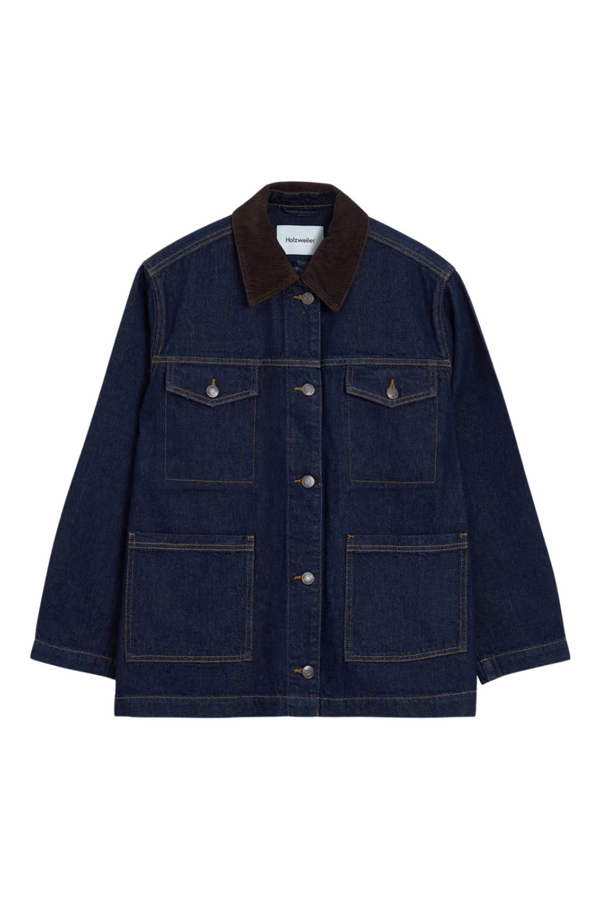 Diana Denim Jacket - Dk. Blue
