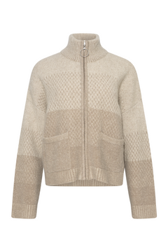 Tine Cardigan - Taupe Mix