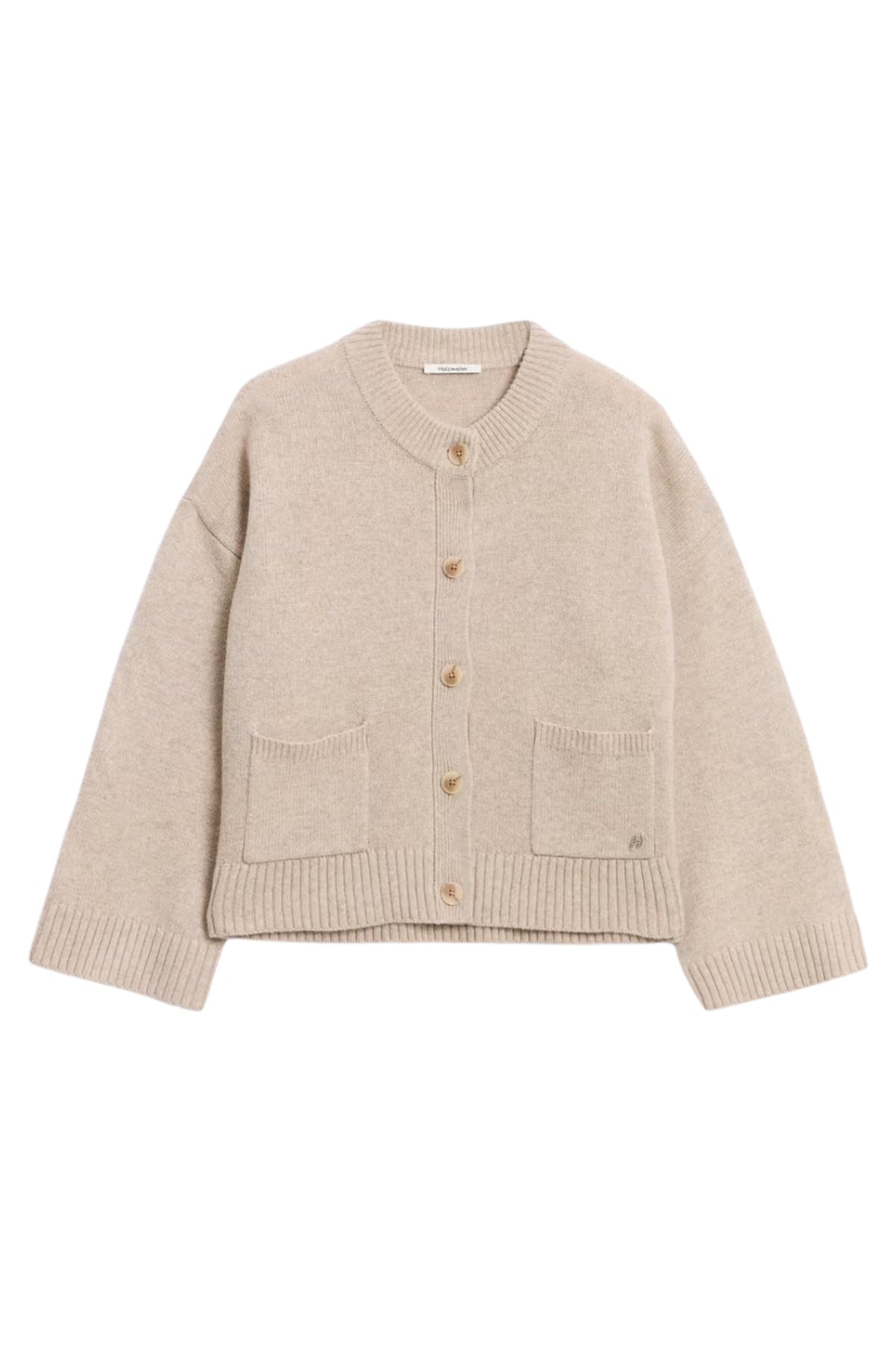 Julia Wide Cardigan - Ecru Mix
