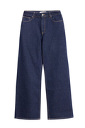 Linden Wide Jeans - Dk. Blue